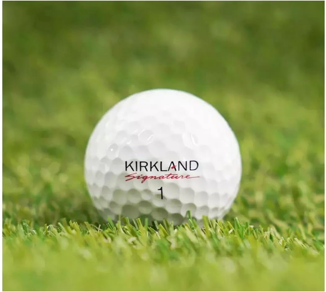 Kirkland Signature V3.0 #1654518 Performance Plus 3-Piece Urethane Covered Golf Ball (2 Dozen, 24 Balls)