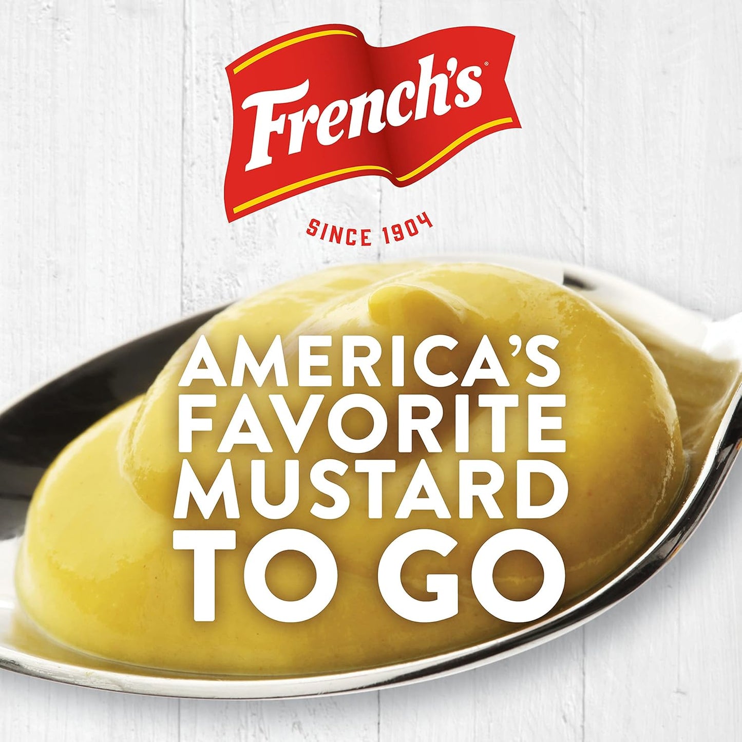 French's Classic Yellow Mustard Packets 7g – 200 Count Box | New / Sealed