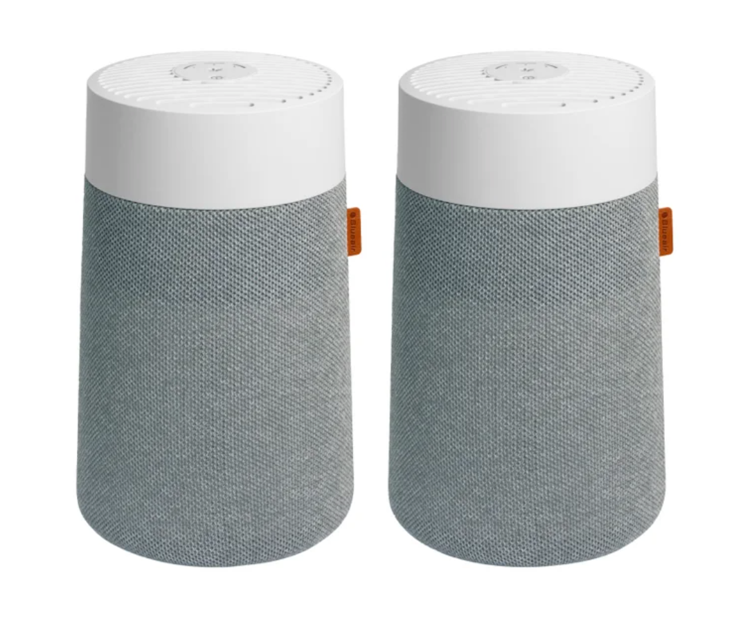Blueair Blue Pure Mini Max Air Purifier — Open Box, New | 2-Pack, 432 sq ft, HEPASilent